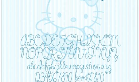 Hello_Kitty字体