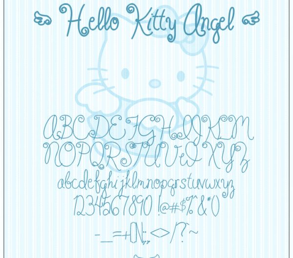 Hello_Kitty字体