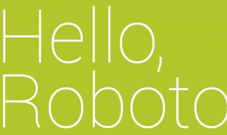 16 个 hello Roboto 英文字体