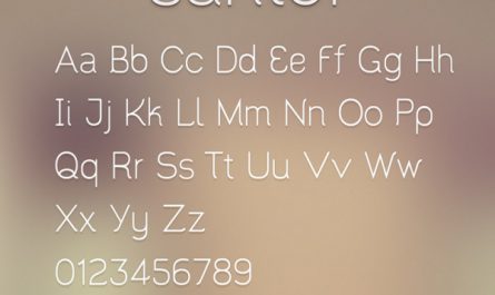 可爱的免费英文字体集