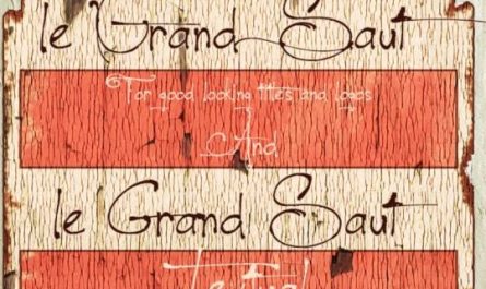 le Grand Saut 字体