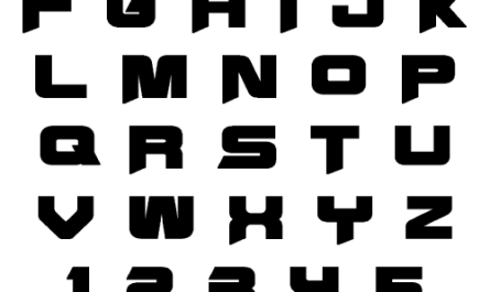 日月和数字的英文字体