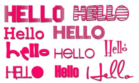 13种可爱英文字体