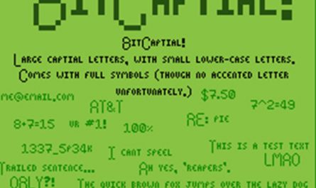 Bit Capital 英文字体