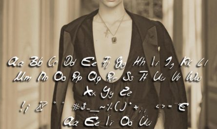Bill Kaulitzs 手写英文字体
