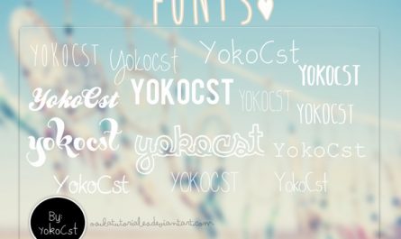 Yokocst 英文字体包