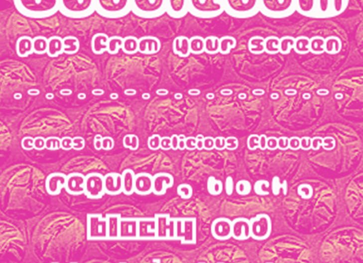 Gubblebum 英文字体