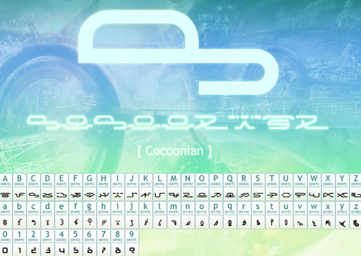 Cocoonian 英文字体