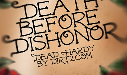 Dead Hardy Hardy 字体包