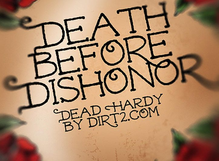 Dead Hardy Hardy 字体包