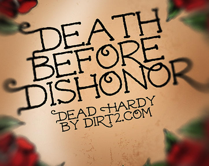 Dead Hardy Hardy 字体包
