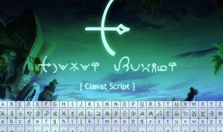 水晶编年史英文字体