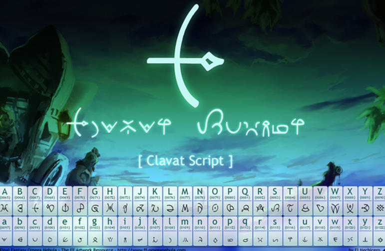 水晶编年史英文字体