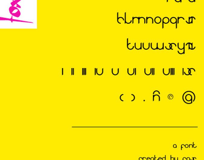 Typeface Version 英文字体