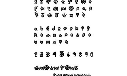 UNOWN 英文字体