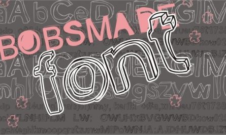 bobsmade 英文字体