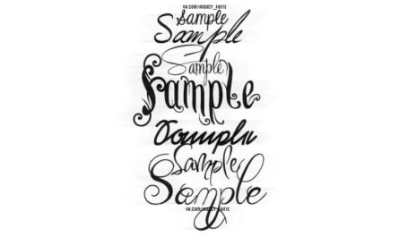 免费 sample 英文字体