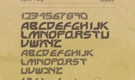 数字忍者英文字体