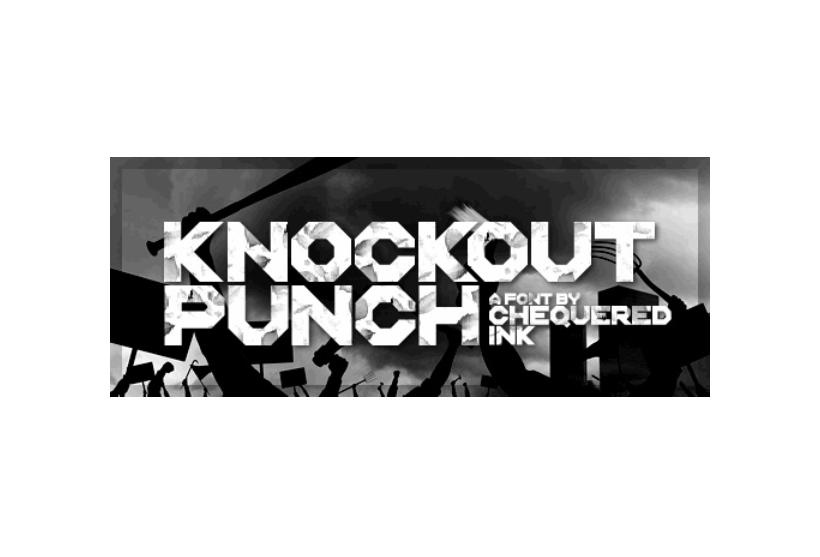 Knockout Punch英文字体