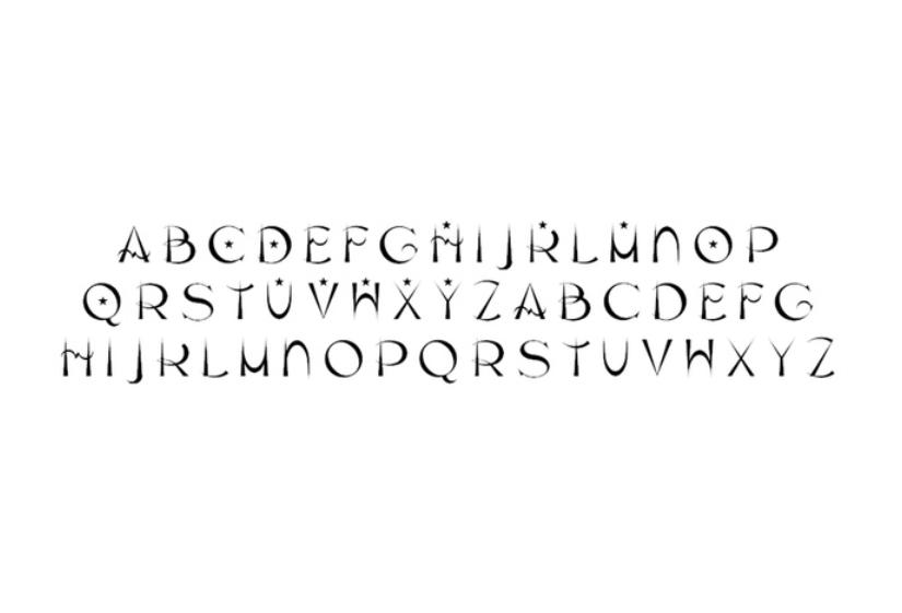 Paulistana Marrocos 英文字体