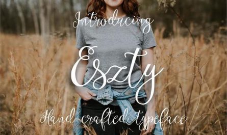 Eszty 英文字体