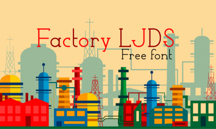 Factory DS 免费英文字体