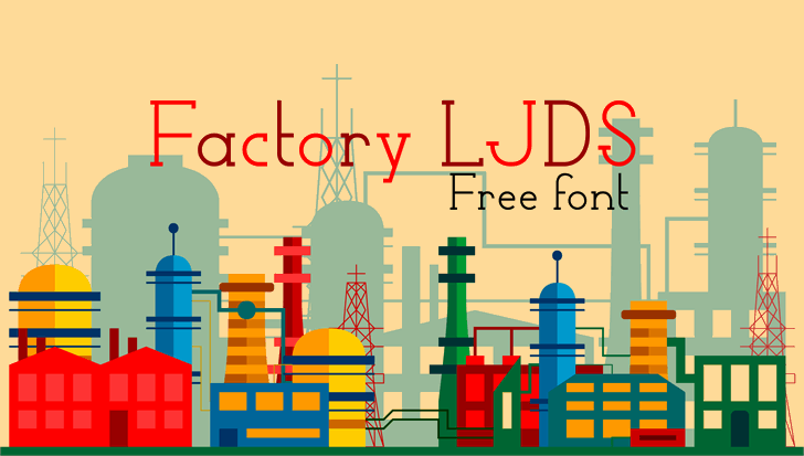 Factory DS 免费英文字体