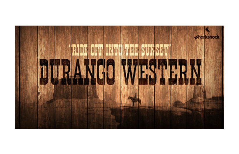 Durango Western Eroded 英文字体