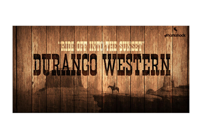Durango Western Eroded 英文字体