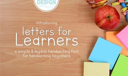 Letters Learners 英文字体