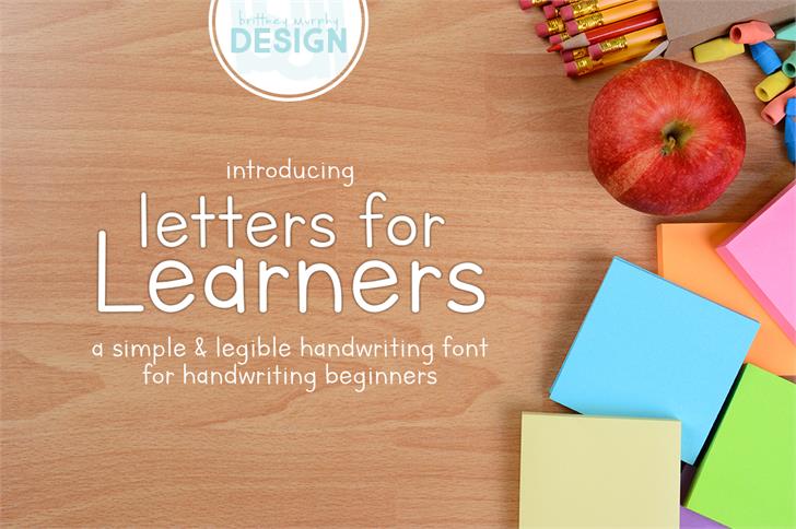 Letters Learners 英文字体