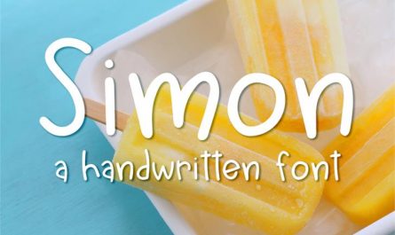 Simon 英文字体
