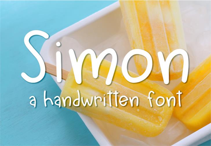 Simon 英文字体