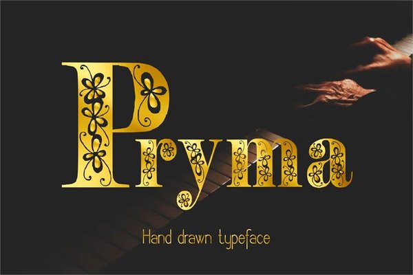 Pryma 英文字体