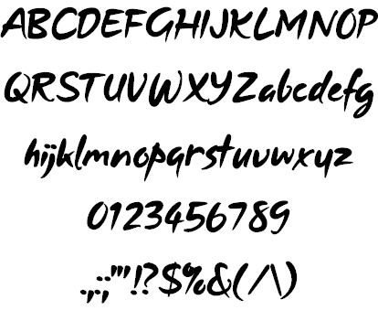 Dennor 英文字体
