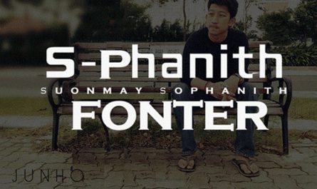 S-phanith fonter 英文字体