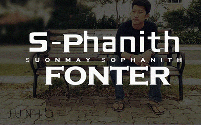 S-phanith fonter 英文字体