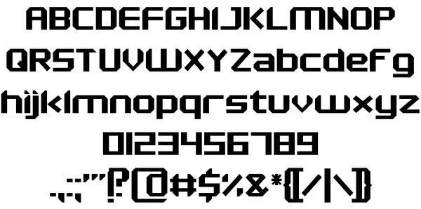 Maken 英文字体