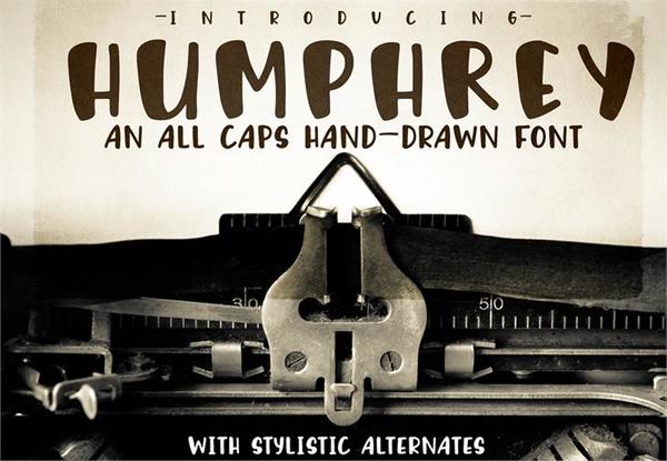 Humphrey 英文字体