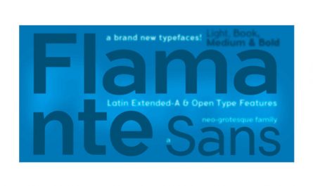 Flamante Sans Bold 英文字体