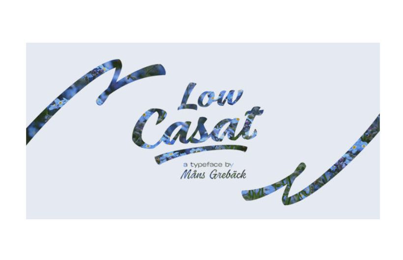 Low Casat Light 英文字体
