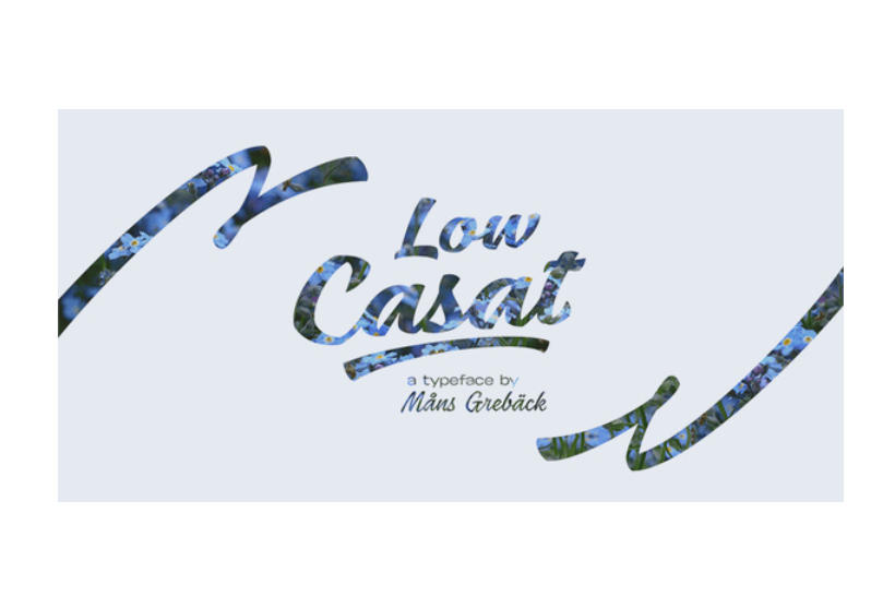 Low Casat Light 英文字体