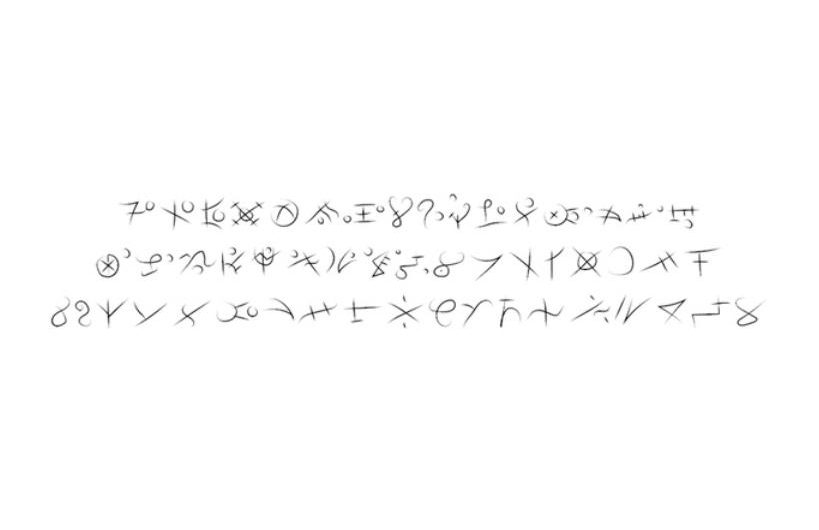 Abstract 英文字体