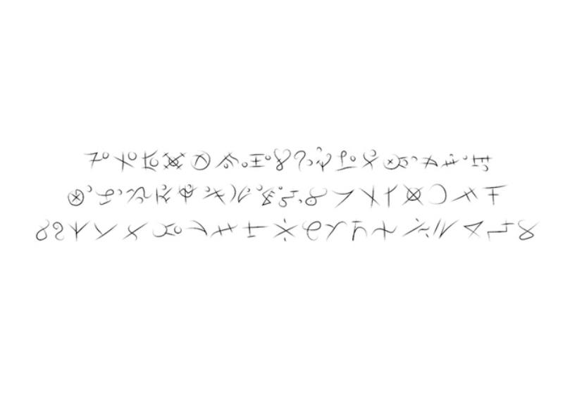 Abstract 英文字体