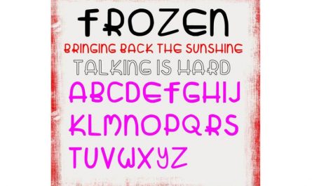 Retro creative 英文字体