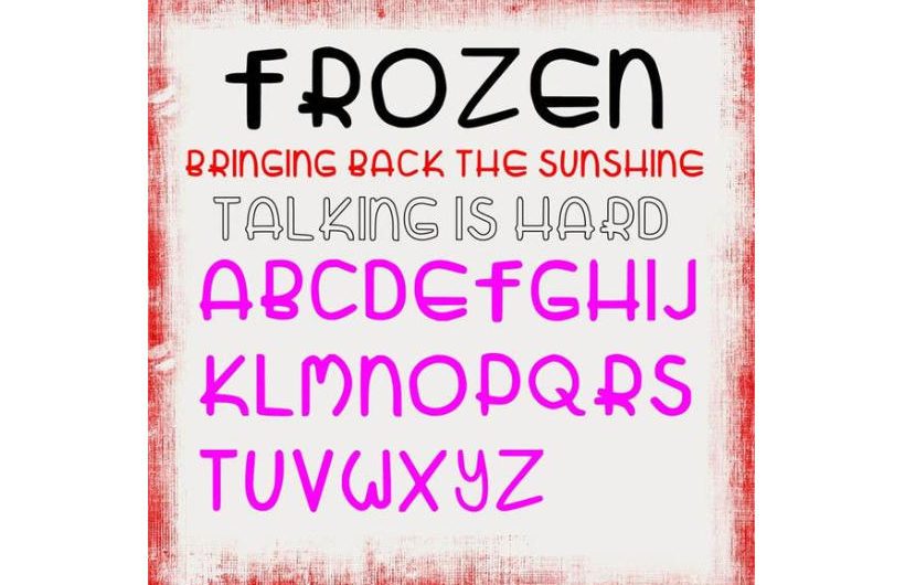 Retro creative 英文字体