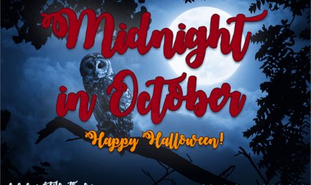 Midnight in October 英文字体