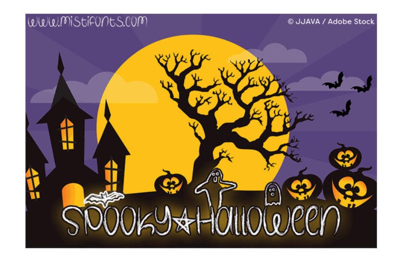 Spooky Halloween 英文字体