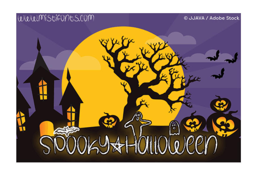 Spooky Halloween 英文字体