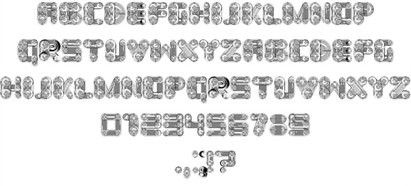 Cosmology 英文字体